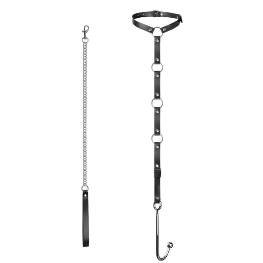 Anal Hooks Anal Kinky Leash 5853 and with Hook EverydayUse Collar 0114